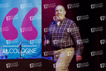 Esther Schweins, Dietmar Bär und Thomas Böhm auf der lit.Cologne 2025 in Köln