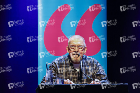 Esther Schweins, Dietmar Bär und Thomas Böhm auf der lit.Cologne 2025 in Köln