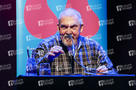 Esther Schweins, Dietmar Bär und Thomas Böhm auf der lit.Cologne 2025 in Köln