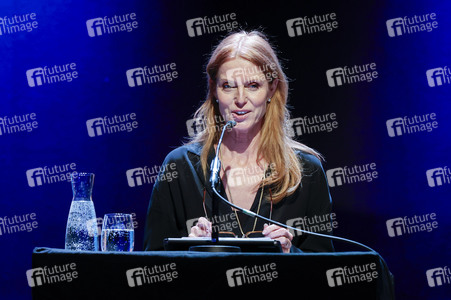 Esther Schweins, Dietmar Bär und Thomas Böhm auf der lit.Cologne 2025 in Köln