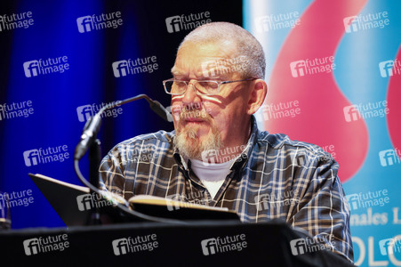 Esther Schweins, Dietmar Bär und Thomas Böhm auf der lit.Cologne 2025 in Köln