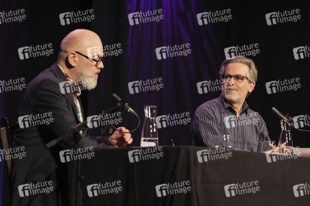 Jonathan Lethem und Christiane Paul auf der lit.Cologne 2025 in Köln