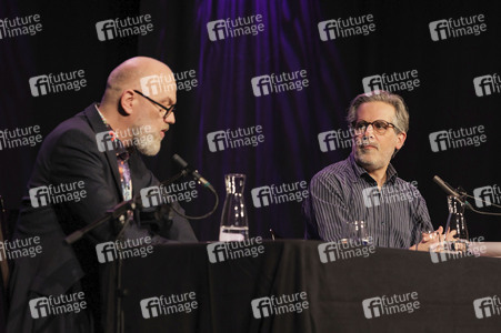 Jonathan Lethem und Christiane Paul auf der lit.Cologne 2025 in Köln