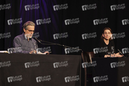 Jonathan Lethem und Christiane Paul auf der lit.Cologne 2025 in Köln
