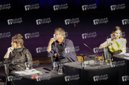 Kat Frankie, Olli Dittrich, Sibel Kekilli und Hans Sigl  auf der lit.Cologne 2025 in Köln