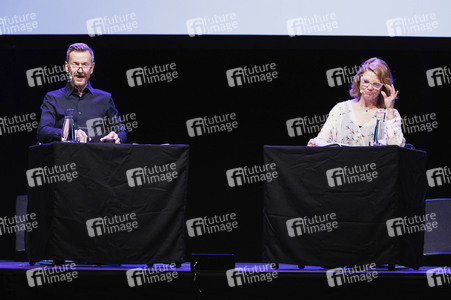 Annette Frier und Michael Kessler auf der lit.Cologne 2025 in Köln