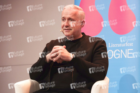 Alexander Herrmann und Miguel Calero auf der lit.Cologne 2025 in Köln