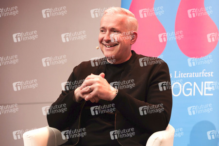 Alexander Herrmann und Miguel Calero auf der lit.Cologne 2025 in Köln