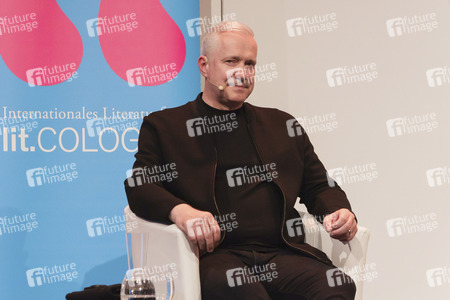 Alexander Herrmann und Miguel Calero auf der lit.Cologne 2025 in Köln