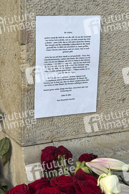 Gedenken an AnNa R. am Theater des Westens in Berlin