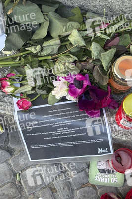 Gedenken an AnNa R. am Theater des Westens in Berlin