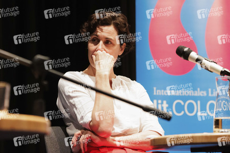 Jakob Hein und Nina Kunzendorf auf der lit.Cologne 2025 in Köln