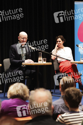 Jakob Hein und Nina Kunzendorf auf der lit.Cologne 2025 in Köln
