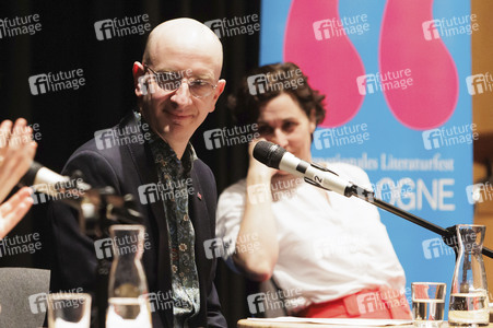Jakob Hein und Nina Kunzendorf auf der lit.Cologne 2025 in Köln