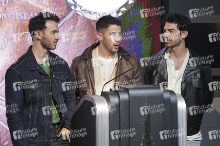 Empire State Building Lighting Ceremony mit den Jonas Brothers in New York