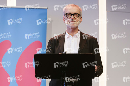 Devid Striesow und Paul Ingendaay  auf der lit.Cologne 2025 in Köln