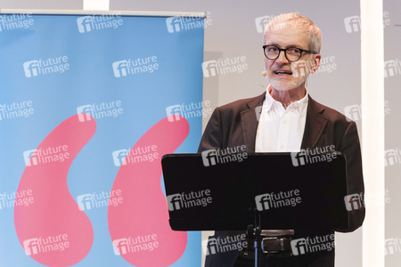 Devid Striesow und Paul Ingendaay  auf der lit.Cologne 2025 in Köln