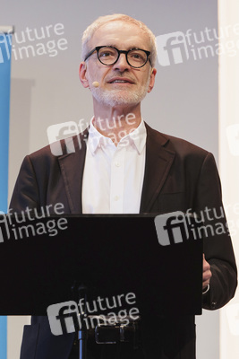 Devid Striesow und Paul Ingendaay  auf der lit.Cologne 2025 in Köln