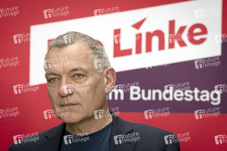 Pressestatement der Partei Die Linke in Berlin