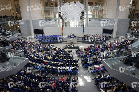 Konstituierende Sitzung des 21. Deutschen Bundestages in Berlin