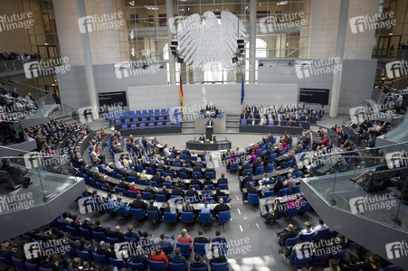 Konstituierende Sitzung des 21. Deutschen Bundestages in Berlin