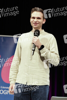 Fabian Köster und Jonas Hector auf der lit.Cologne 2025 in Köln