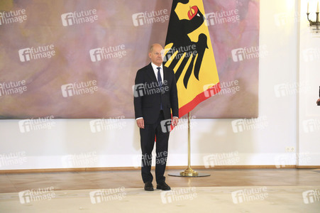 Entlassung der Bundesregierung durch den Bundespräsidenten in Berlin