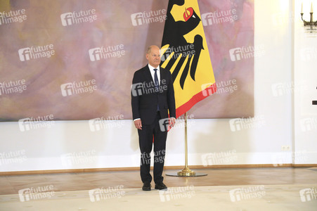 Entlassung der Bundesregierung durch den Bundespräsidenten in Berlin