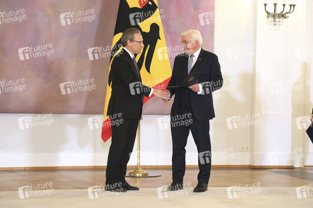 Entlassung der Bundesregierung durch den Bundespräsidenten in Berlin