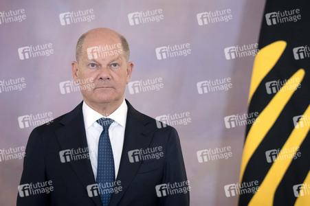 Entlassung der Bundesregierung durch den Bundespräsidenten in Berlin