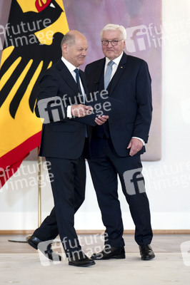 Entlassung der Bundesregierung durch den Bundespräsidenten in Berlin