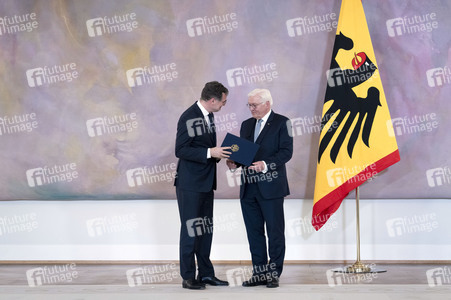 Entlassung der Bundesregierung durch den Bundespräsidenten in Berlin