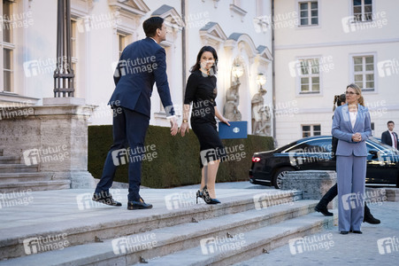 Entlassung der Bundesregierung durch den Bundespräsidenten in Berlin