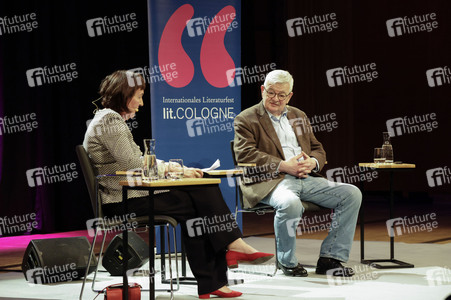Joschka Fischer auf der lit.Cologne 2025 in Köln
