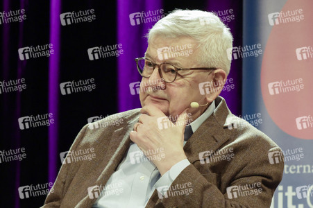 Joschka Fischer auf der lit.Cologne 2025 in Köln