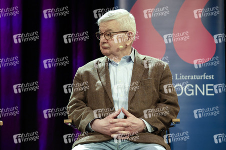 Joschka Fischer auf der lit.Cologne 2025 in Köln