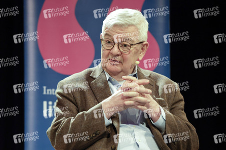 Joschka Fischer auf der lit.Cologne 2025 in Köln