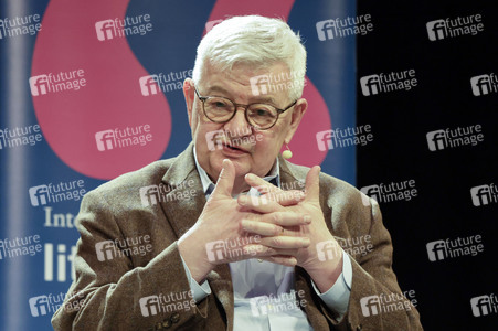Joschka Fischer auf der lit.Cologne 2025 in Köln