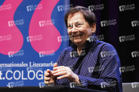 Anne Enright und Anna Schudt auf der lit.Cologne 2025 in Köln