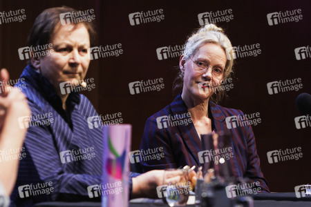 Anne Enright und Anna Schudt auf der lit.Cologne 2025 in Köln