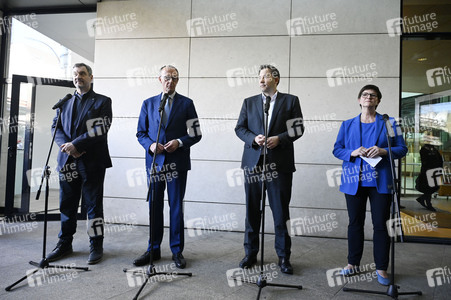 Gemeinsames Auftaktstatement der Parteivorsitzenden von CDU, CSU und SPD zur Bildung einer neuen Regierungskoalition in Berlin