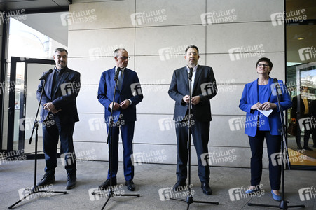 Gemeinsames Auftaktstatement der Parteivorsitzenden von CDU, CSU und SPD zur Bildung einer neuen Regierungskoalition in Berlin