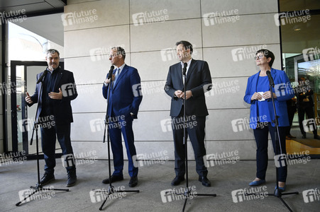 Gemeinsames Auftaktstatement der Parteivorsitzenden von CDU, CSU und SPD zur Bildung einer neuen Regierungskoalition in Berlin