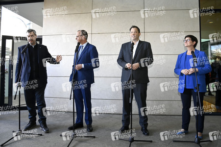 Gemeinsames Auftaktstatement der Parteivorsitzenden von CDU, CSU und SPD zur Bildung einer neuen Regierungskoalition in Berlin
