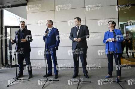 Gemeinsames Auftaktstatement der Parteivorsitzenden von CDU, CSU und SPD zur Bildung einer neuen Regierungskoalition in Berlin