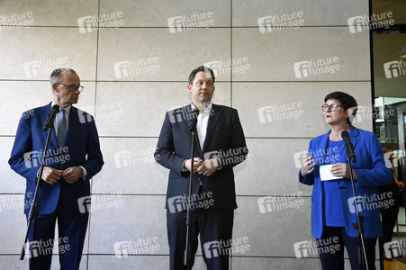 Gemeinsames Auftaktstatement der Parteivorsitzenden von CDU, CSU und SPD zur Bildung einer neuen Regierungskoalition in Berlin