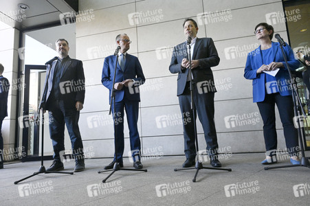 Gemeinsames Auftaktstatement der Parteivorsitzenden von CDU, CSU und SPD zur Bildung einer neuen Regierungskoalition in Berlin