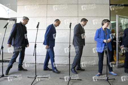 Gemeinsames Auftaktstatement der Parteivorsitzenden von CDU, CSU und SPD zur Bildung einer neuen Regierungskoalition in Berlin