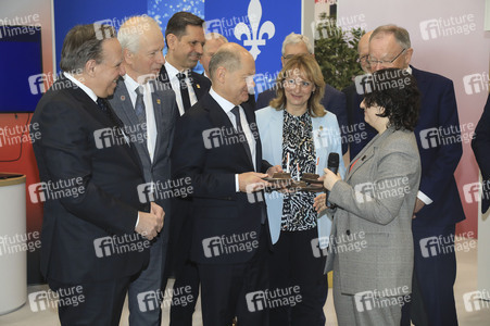 Eröffnungsrundgang auf der Hannover Messe 2025
