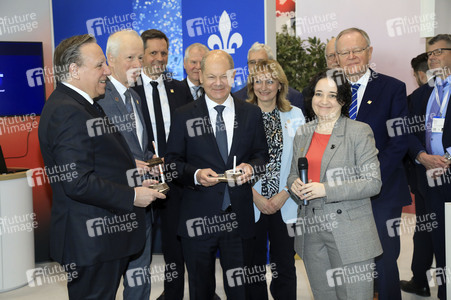 Eröffnungsrundgang auf der Hannover Messe 2025